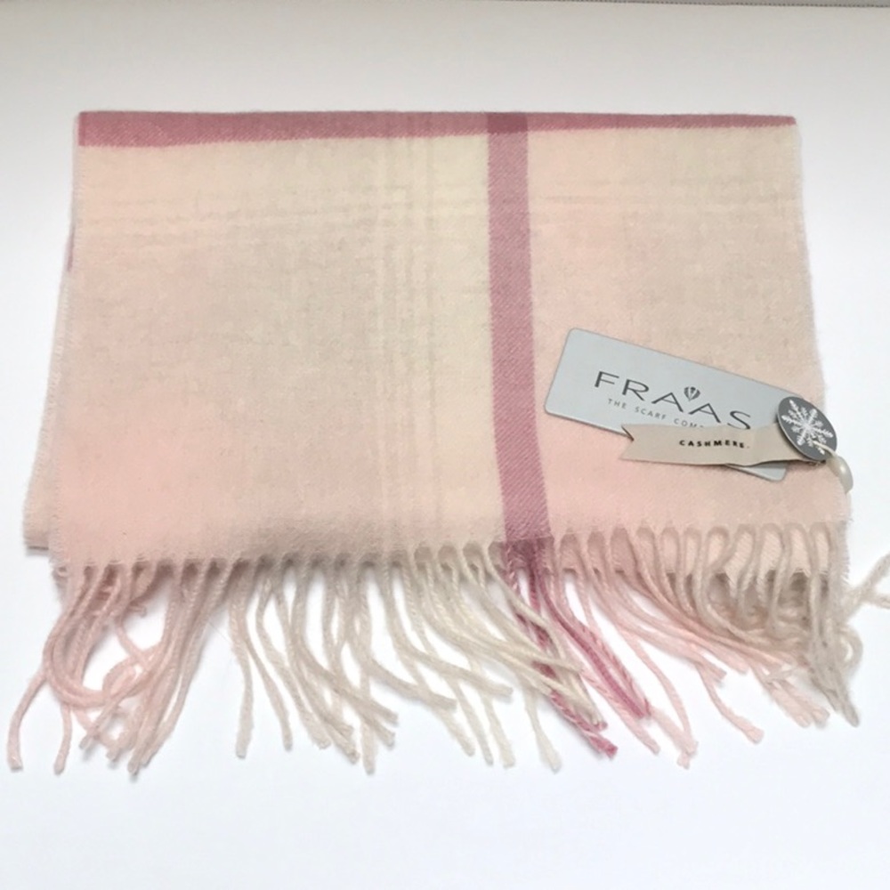 FRAAS CASHMERE SCARF NWT